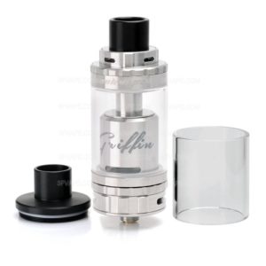 authentic-geekvape-griffin-25-plus-rdta-rebuildable-atomizer-silver-stainless-steel-5ml-25mm-diameter