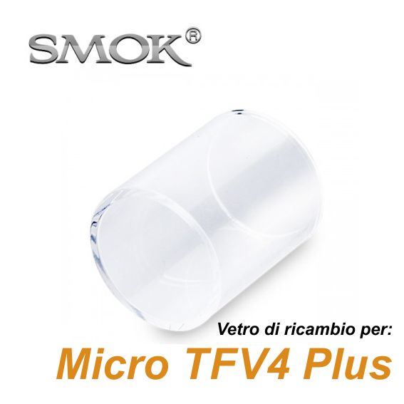 TFV4 MICRO SMOK - VETRO DI RICAMBIO