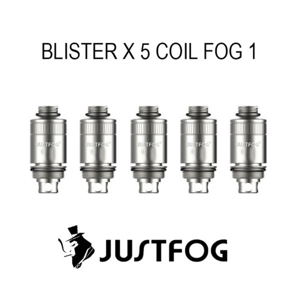 BLISTER X 5 COIL FOG ONE1 - JUSTFOG