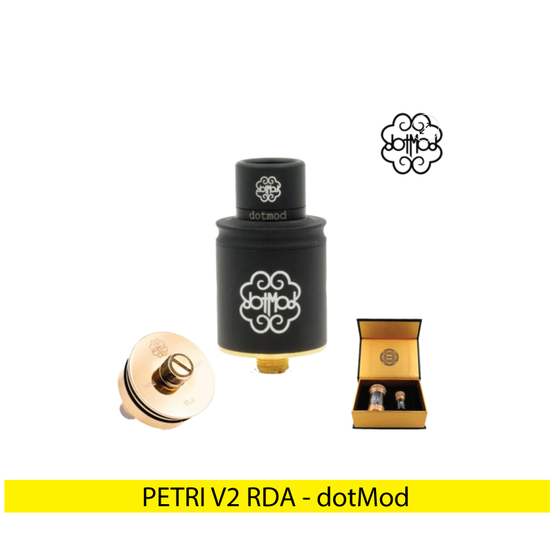 PETRI V2 RDA Dripper - DOTMOD